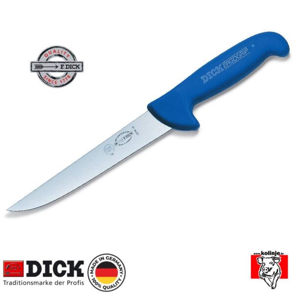 Nož ubodni Dick 8 2006, ErgoGrip, plavi