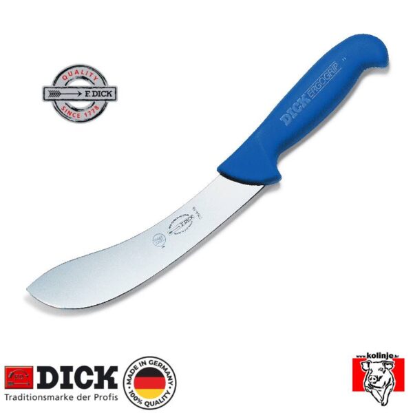 Nož za kožu Dick 8 2264 – 18 cm, ErgoGrip, plavi