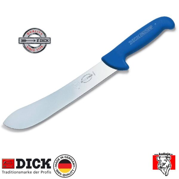 Nož za kožu Dick 8 2385, ErgoGrip, plavi