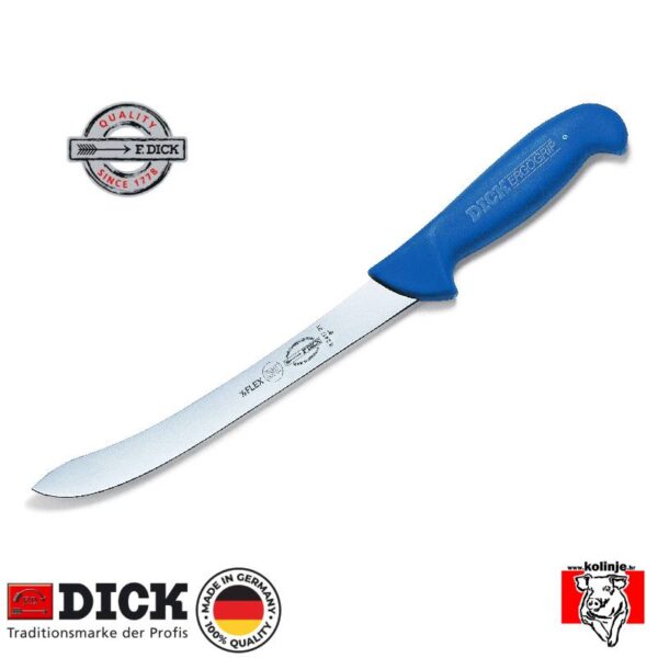 Nož za filetiranje Dick 8 2417, ErgoGrip, plavi