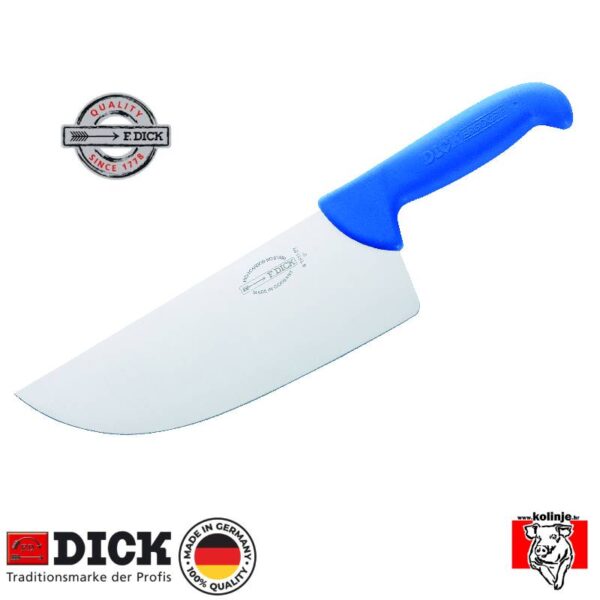 Nož mesarski Dick 8 2641 – 22 cm, ErgoGrip, plavi