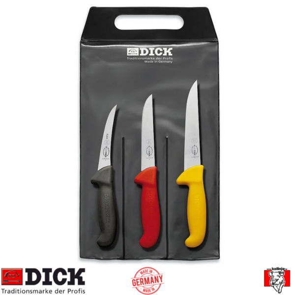 Set noževa Dick 8 2551-00, ErgoGrip, pakiranje 3 kom