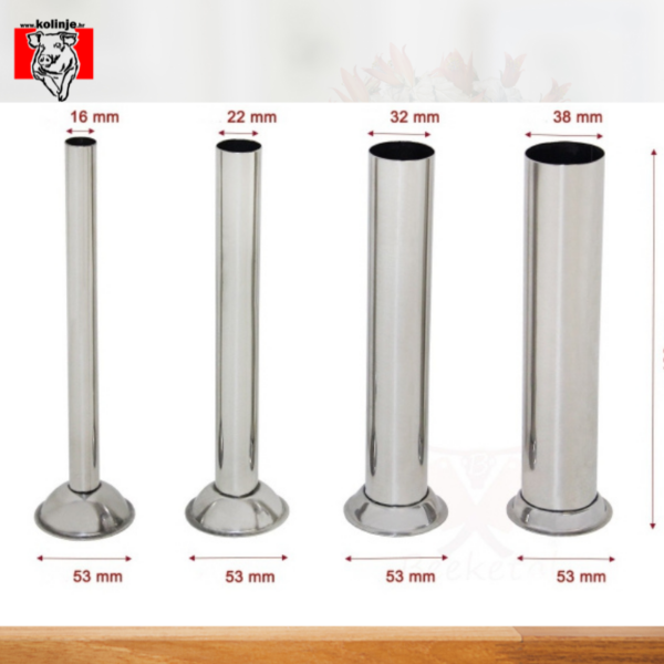 TULJCI INOX ZA PUNILICE 4 KOM ( fi16,22,32  i 38 )