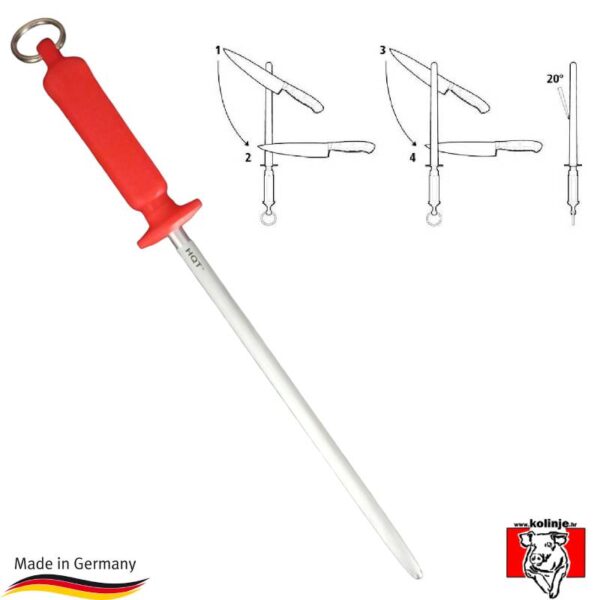 HQT-5825-300 OŠTRAČ NOŽEVA EB - HQT 30 CM - OKRUGLI