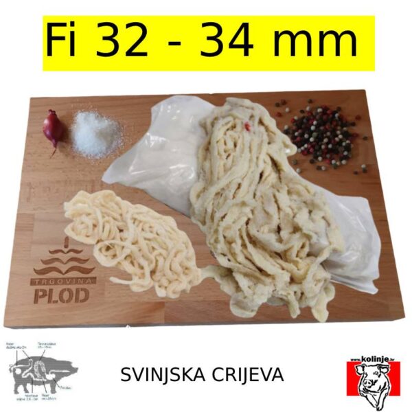 Svinjska crijeva 32 / 34 mm