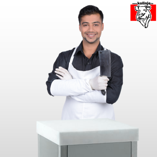 50X50X8 W PLOČA KOTERM 500 X 500 X 80 POLIETILEN BIJELA