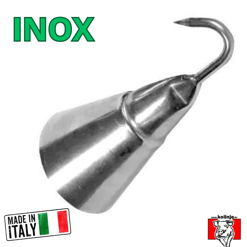 STRUGAČ S KUKOM VEČI INOX